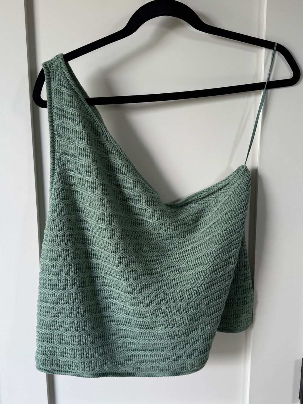 NWOT American Eagle One Shoulder Sweater Tank Cropped XXL